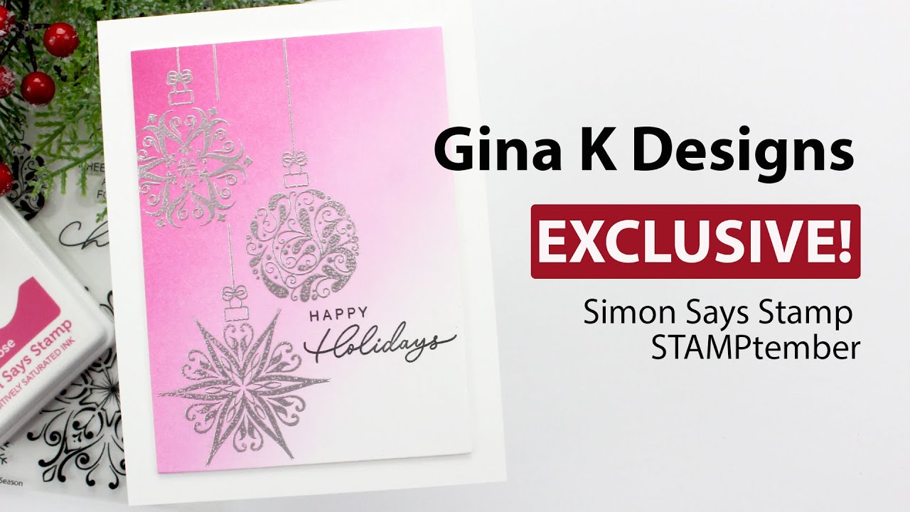 Gina K Designs Shimmering Season 2023 Stamptember