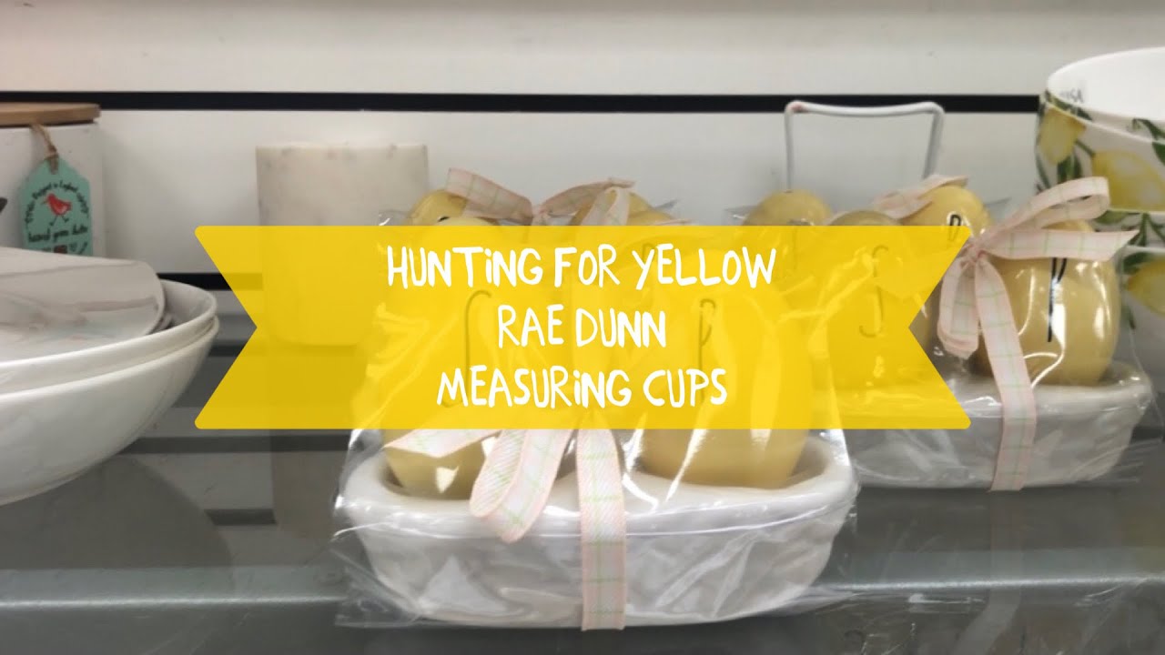 Hunting For Rae Dunn Measuring Cups