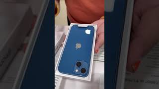 Apple Iphone 13 Blue Unboxing