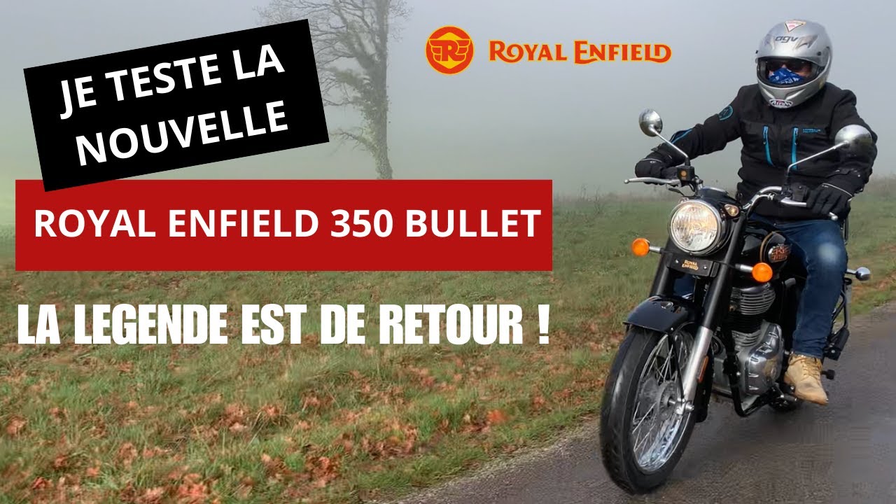 JE TESTE LA NOUVELLE ROYAL ENFIELD 350 BULLET ! ET JE CRAQUE COMPLETEMENT !