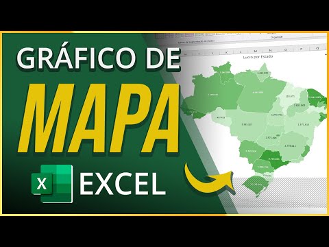 COMO CRIAR GRÁFICO DE MAPA NO EXCEL - Melhores seus Relatórios e Dashboards no Excel