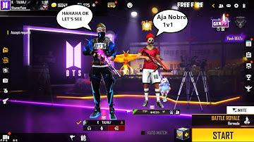 RANDOM PLAYER CALL ME NOOB & CHALLENGE  FOR 1V1😈 || TALHA FF👽|| GARENA FREE FIRE