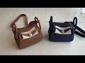 LINDY MINI CLEMENCE BLUE SAPPHIRE & CAMEL PHW - MW FASHION TALKY