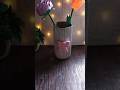 Diy paper flower vase | #youtubeshort#diy#art