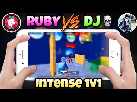 She Gave Me Tough Time 🤯 Dj vs @Ruby__YT  | INTENSE 1v1 | iPhone 8 Plus vs iPhone 7 Plus