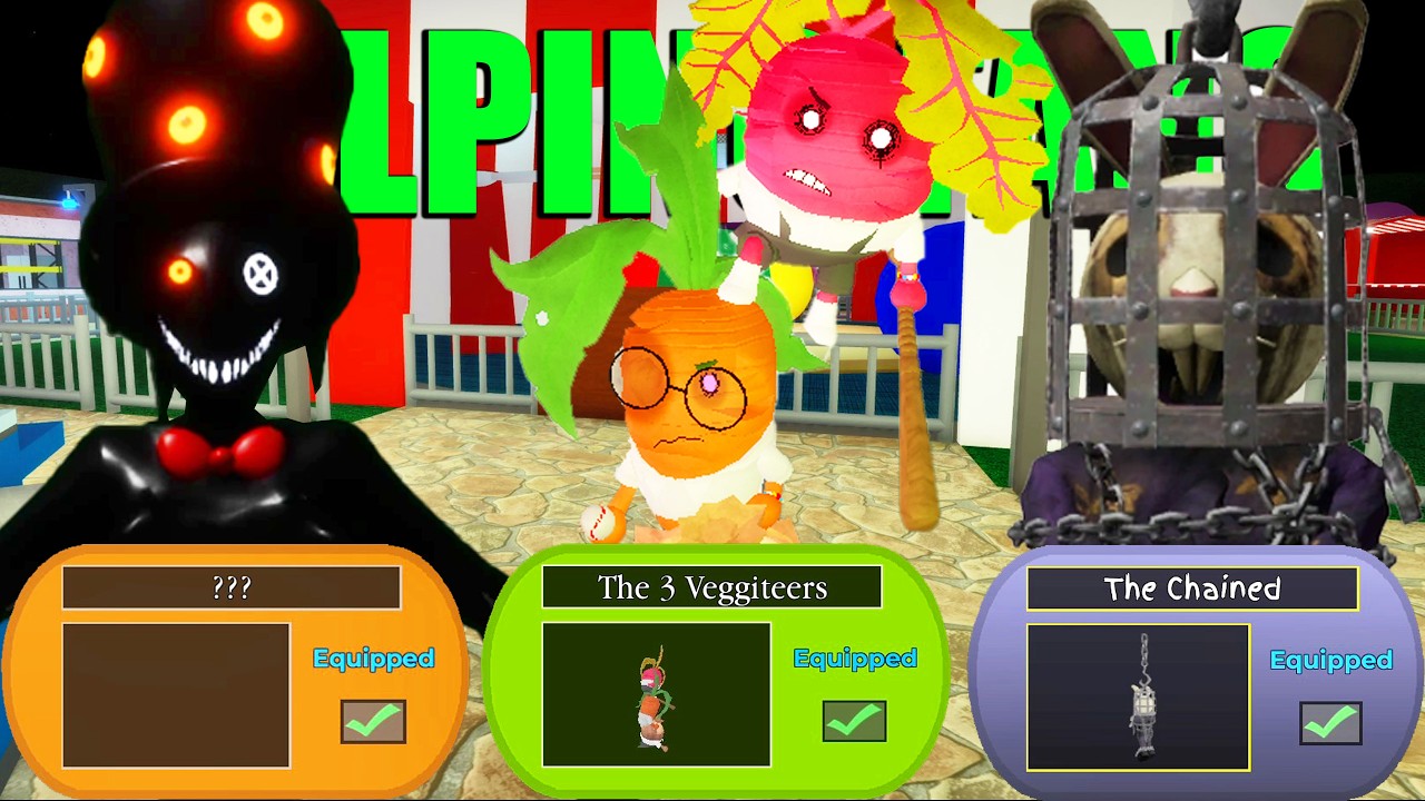Helping Fans To Unlock Skins, The 3 Veggiteers Skin, TIO Skin, The ...