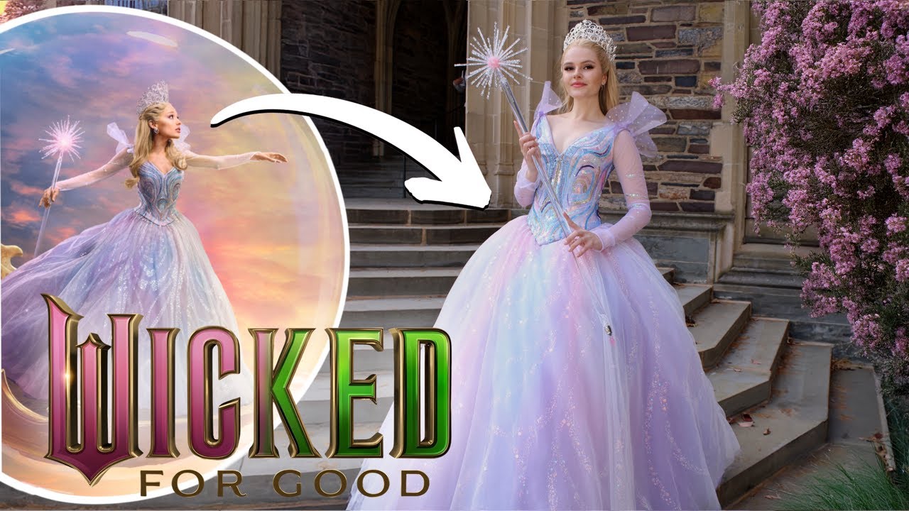 Making Glinda's NEW Bubble Dress from Wicked: For Good