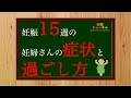 【妊娠15週】妊娠15週って?妊婦さんの症状と過ごし方についてご紹介