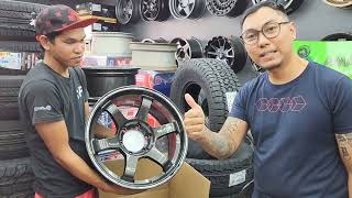 Unboxing video of 18'  VLF S32 wheel for our Cagayan de oro based client