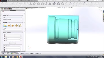 CAMWorks - New in 2015: New Turning Features and Stock Part Mode