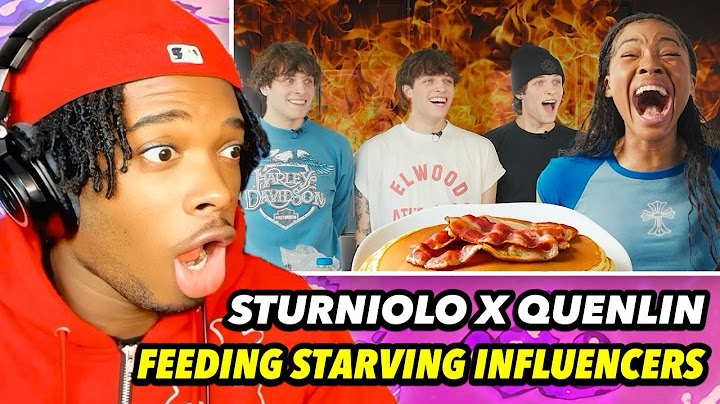 QUENLIN BLACKWELL FEEDING STARVING INFLUENCERS FT. THE STURNIOLO TRIPLETS (BEST COLLAB EVER)
