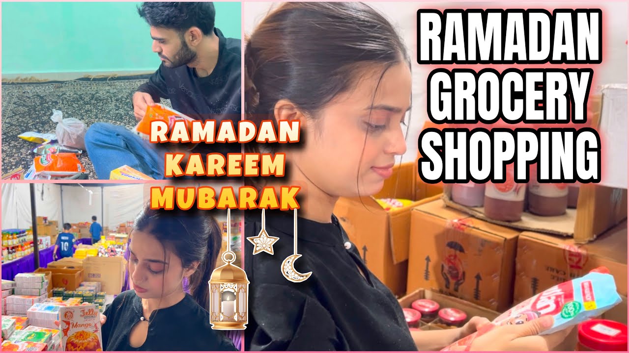 Покупка продуктов в Рамадан 2026 | Сехри и Ифтар Ки Фул Тайяри 🛒✨ | Асфак и Махек Влог |