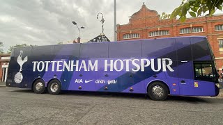 🏆 U21 CUP FINAL | 🚎 TEAM BUS & PLAYERS ARRIVAL | #Spurs #COYS #Fulham #CupFinal