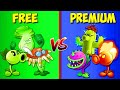 Team FREE Classic VS PREMIUM Classic - Who Will Win? - PvZ 2 Team Plant Vs Team Plant