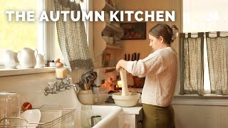 Cooking cozy foods in my farmhouse kitchen