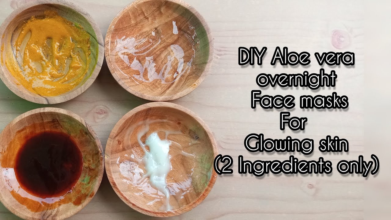 Overnight Aloe vera Face masks for the natural glow on the face 4