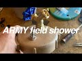 DIY Army Field Shower