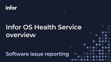 Introducing Infor OS Health Service