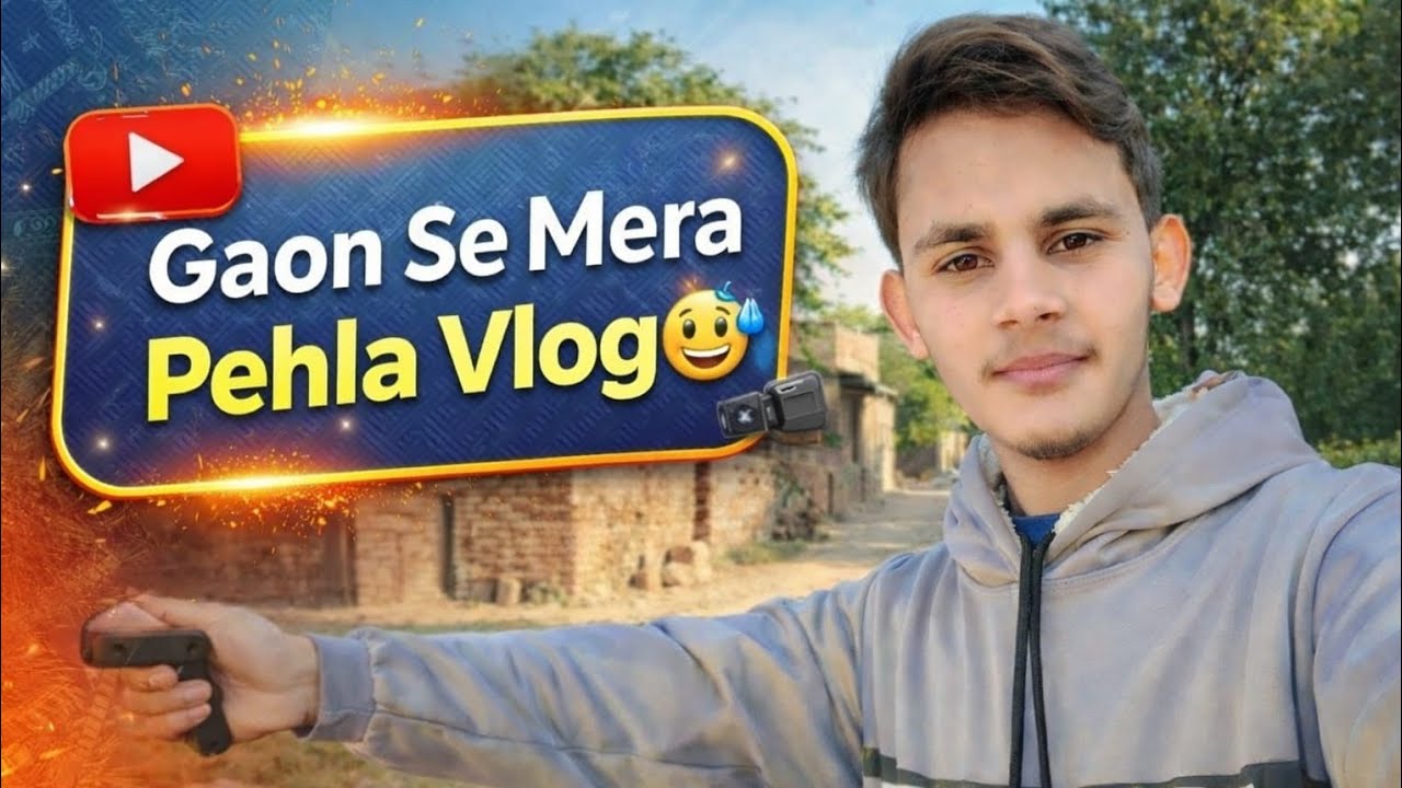 My first Volg in gaon🥰🥳😎🥳😎