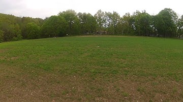 crazy flips and a bad crash DJI quadcopter kk2