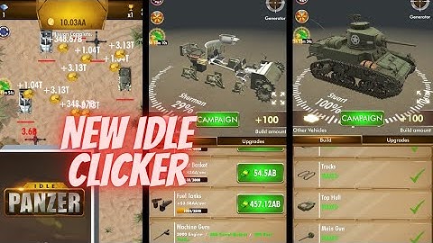 Idle Panzer - New idle clicker game