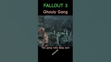 Ghoulish Behavior #fallouttvshow #fallout3 #trending #shorts #youtubeshorts #fypシ #new