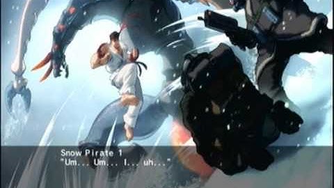 Tatsunoko vs. Capcom: Ultimate All Stars (Ryu Ending)