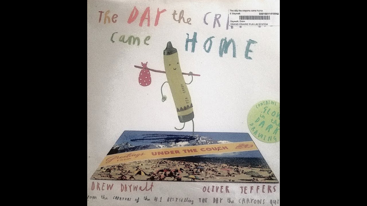 The Day the Crayons Came Home English Reading YouTube