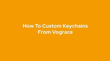 How to make custom keychains from vograce