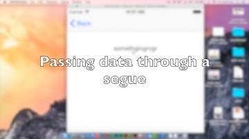 How to send data through segue (swift)