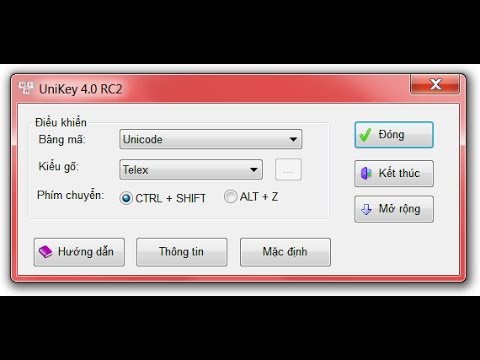 Hướng dẫn Download và cài đặt Unikey cho Máy tính,Laptop win 7,8,8.1