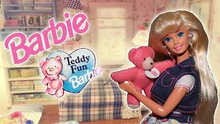 Teddy Fun Barbie 1996/Review/Обзор и распаковка