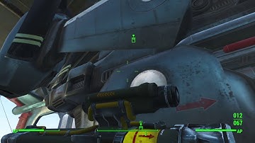 Fallout 4 board the vertibird gunship bug