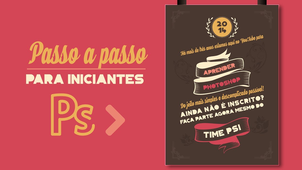 Incrível Poster Vintage no Photoshop ‹ TUTORIAL › - YouTube