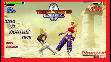 The King Of Fighters 2000 - Attract Demo - NEOGEO MVS Arcade - SNK - 1080p60