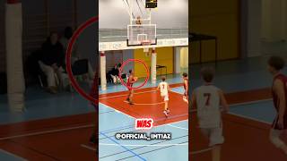 😭 First Basket Magic #viral #viralvideo #shortsfeed #trending #shorts #sports