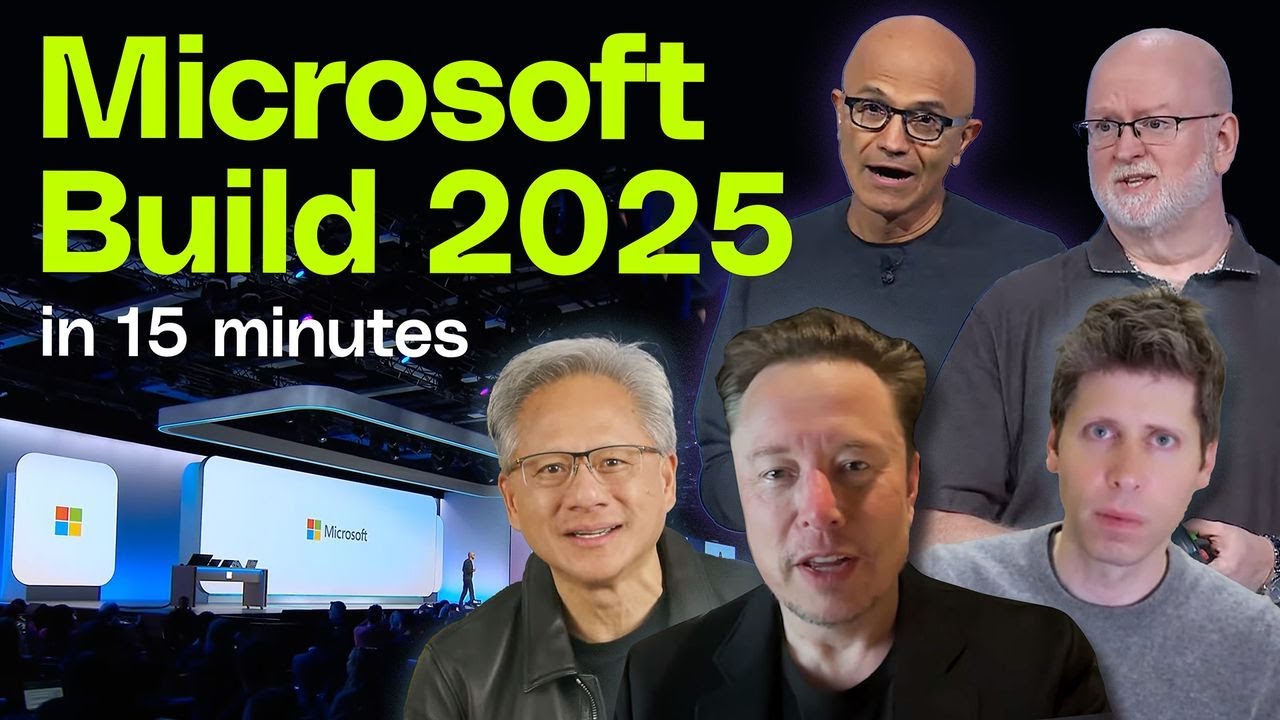 Microsoft Build event in 15 minutes