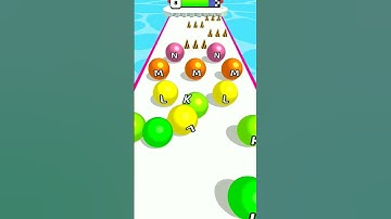 🟢🟣🟡🔴🟠 A-Z RUN | ANDROID,iOS GAMEPLAY  LEVEL 8  #shorts #walkthrough