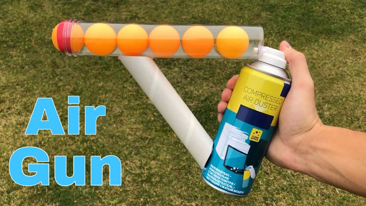 How To Make Air Gun Ping Pong Ball Launcher YouTube