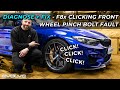 F8x M2/M3/M4 Front Wheel Click - Diagnose + Fix