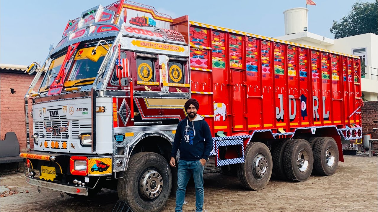 JAMMU STYLE 3518 TATA TRUCK CABIN AND BODY BY #GILLTRUCKBODY