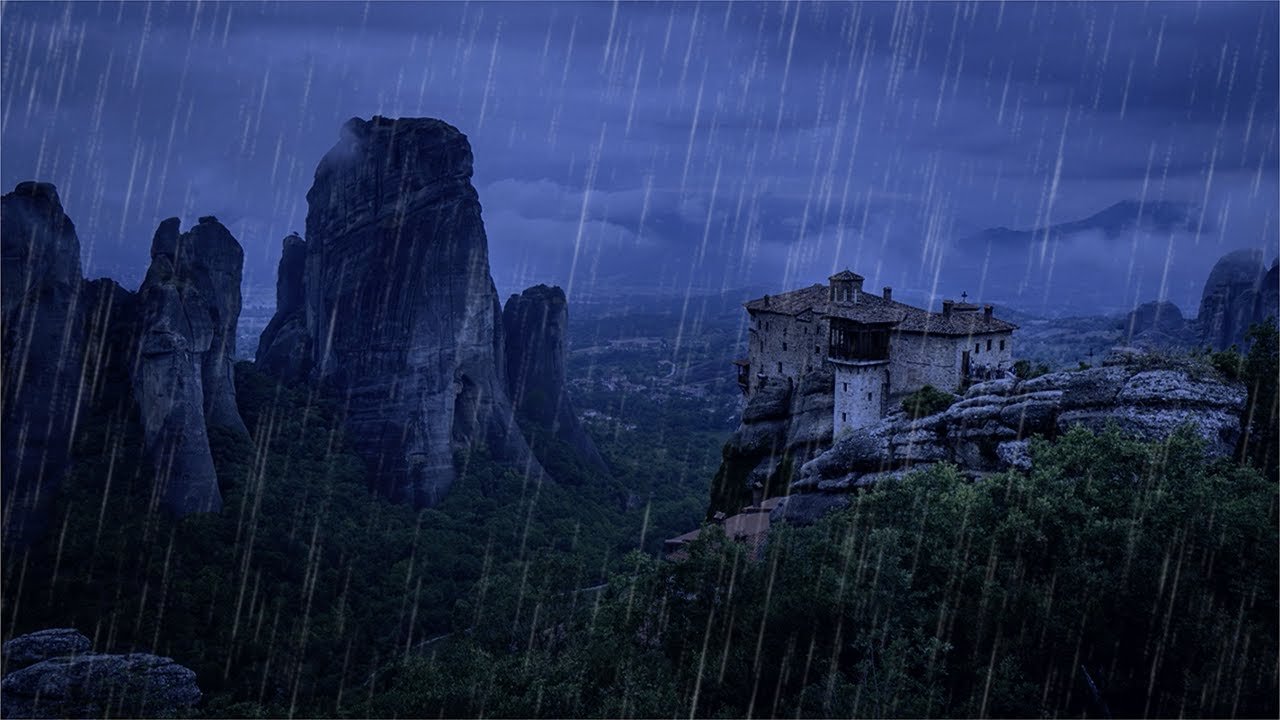 RAIN and THUNDER Sounds For Sleeping | Sleep and Relaxation | Fall ...