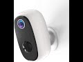 COOAU 1080P Rechargeable Battery Powered WiFi Home Security Camera