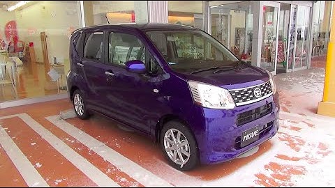 2014 DAIHATSU MOVE X "SA" - Exterior & Interior