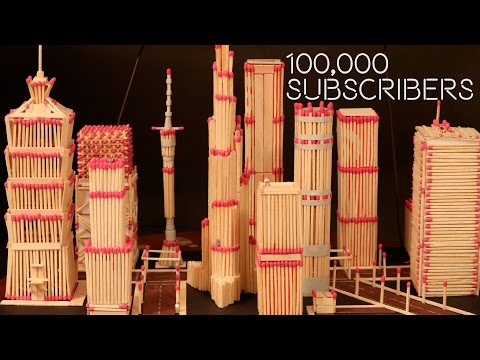 MATCHSTICK CITY ?️? (100,000 Subscribers!)