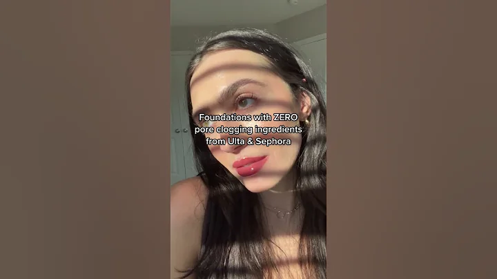 The best foundations for acne prone skin #shorts #acne #makeup