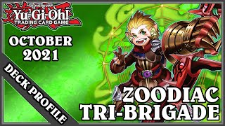 Yu-Gi-Oh! TCG - Zoodiac Tri-Brigade Deck Profile - October 2021