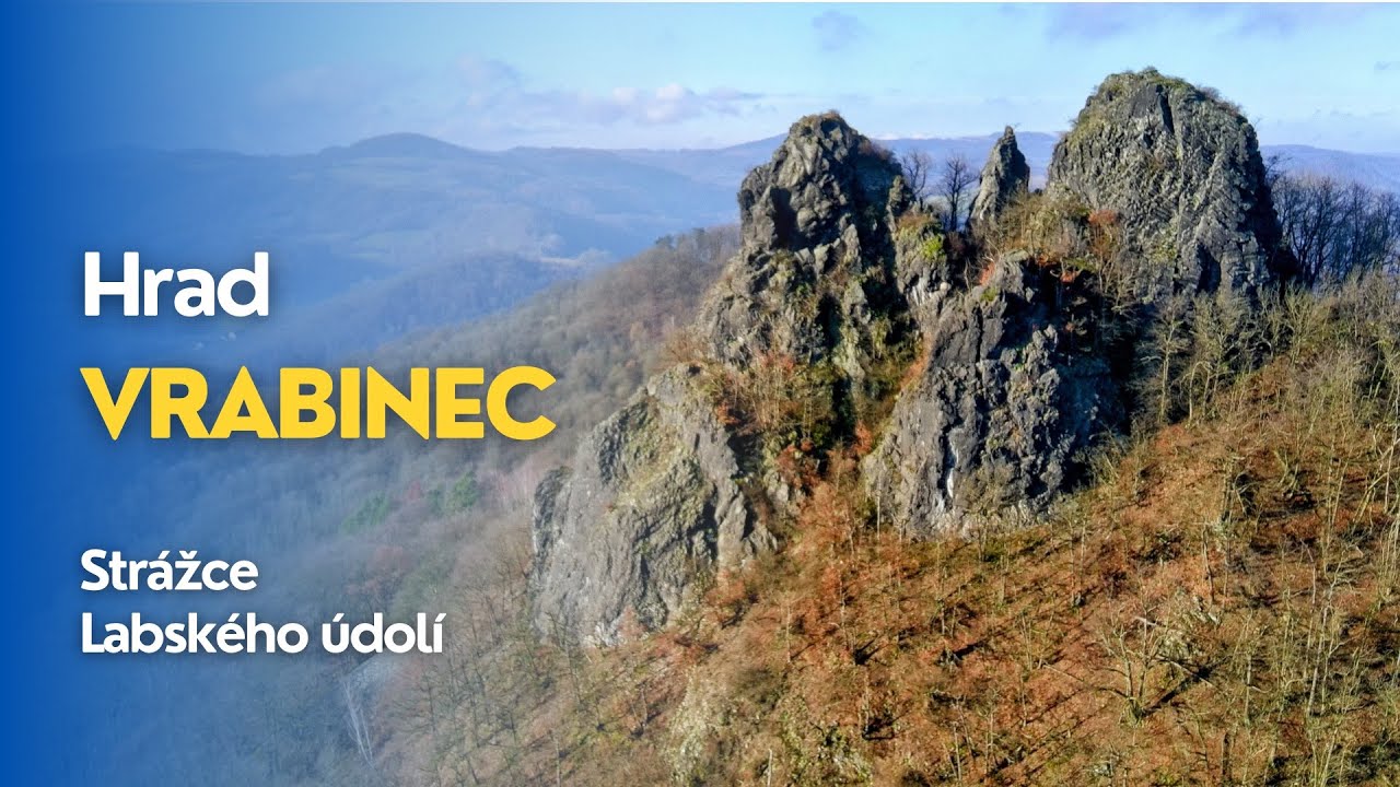 Hrad Vrabinec - HRADY ČESKÉHO STŘEDOHOŘÍ #1 (4K/60 FPS)