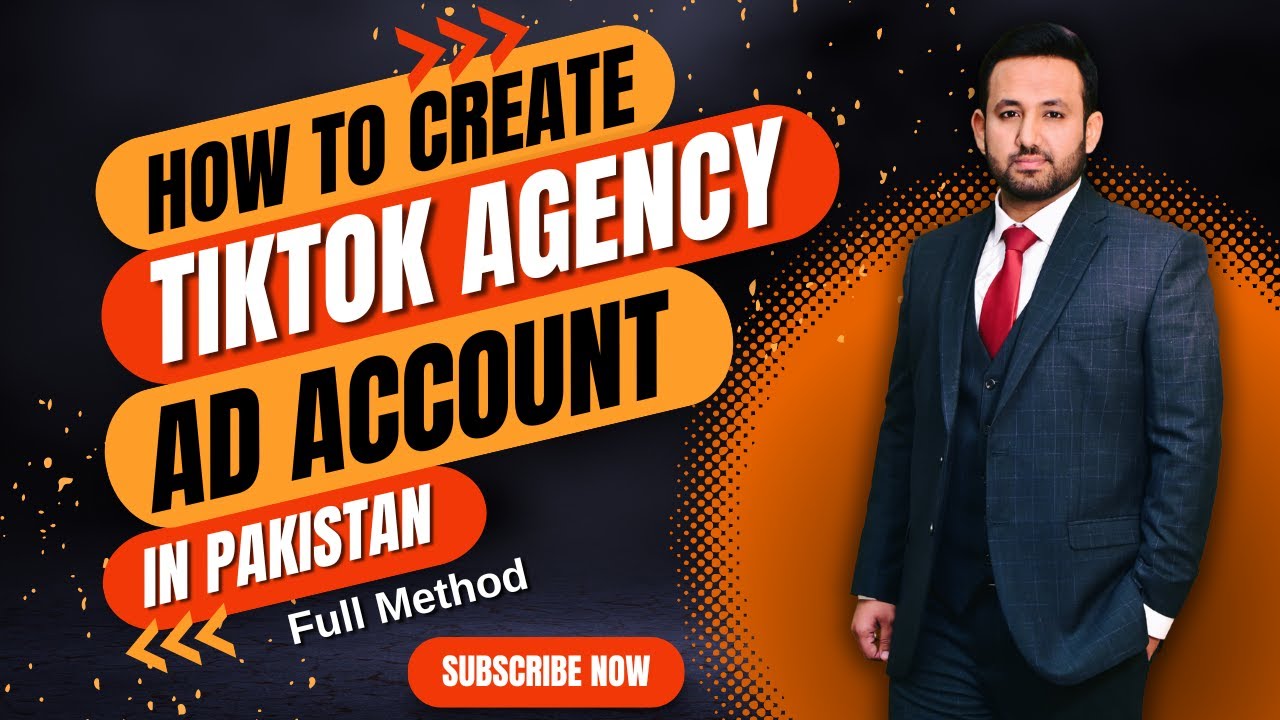 How to Create TikTok Agency Ad Account in Pakistan | Full Method ...