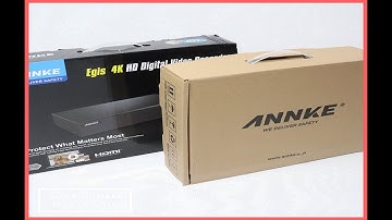 How to install a Hard Disk in DVR NVR(CCTV)Egis 4K 8MP Security Camera System-ANNKE E800/6TB Seagate